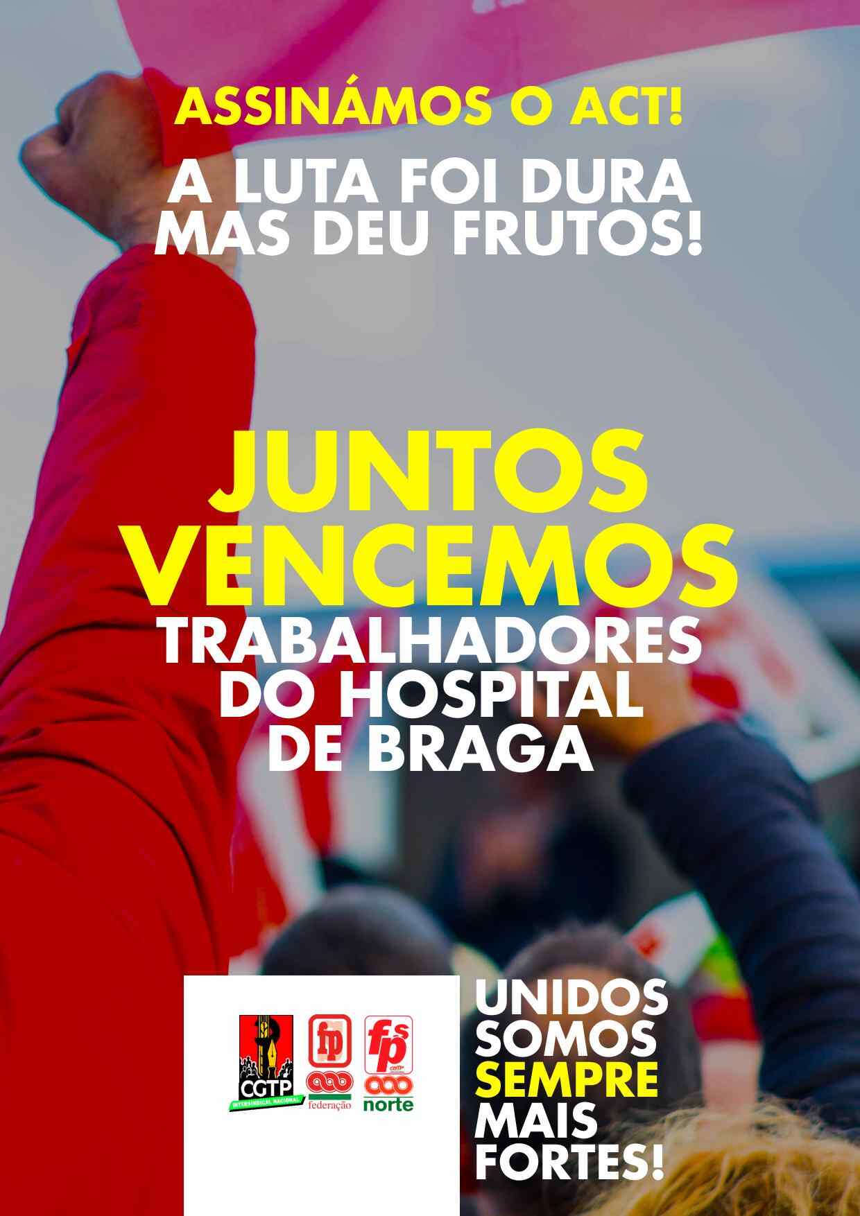 Vitória dos trabalhadores do Hospital de Braga